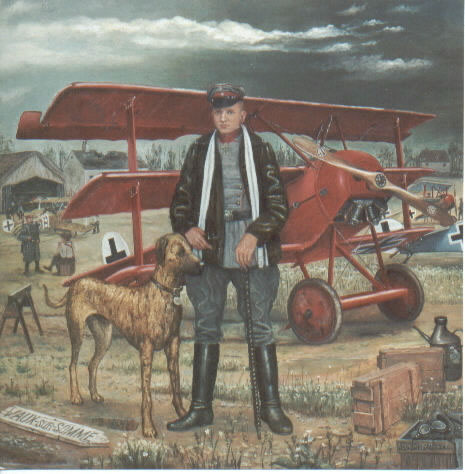 "The Red Baron" - Henry Godines - World War I Aviation Art